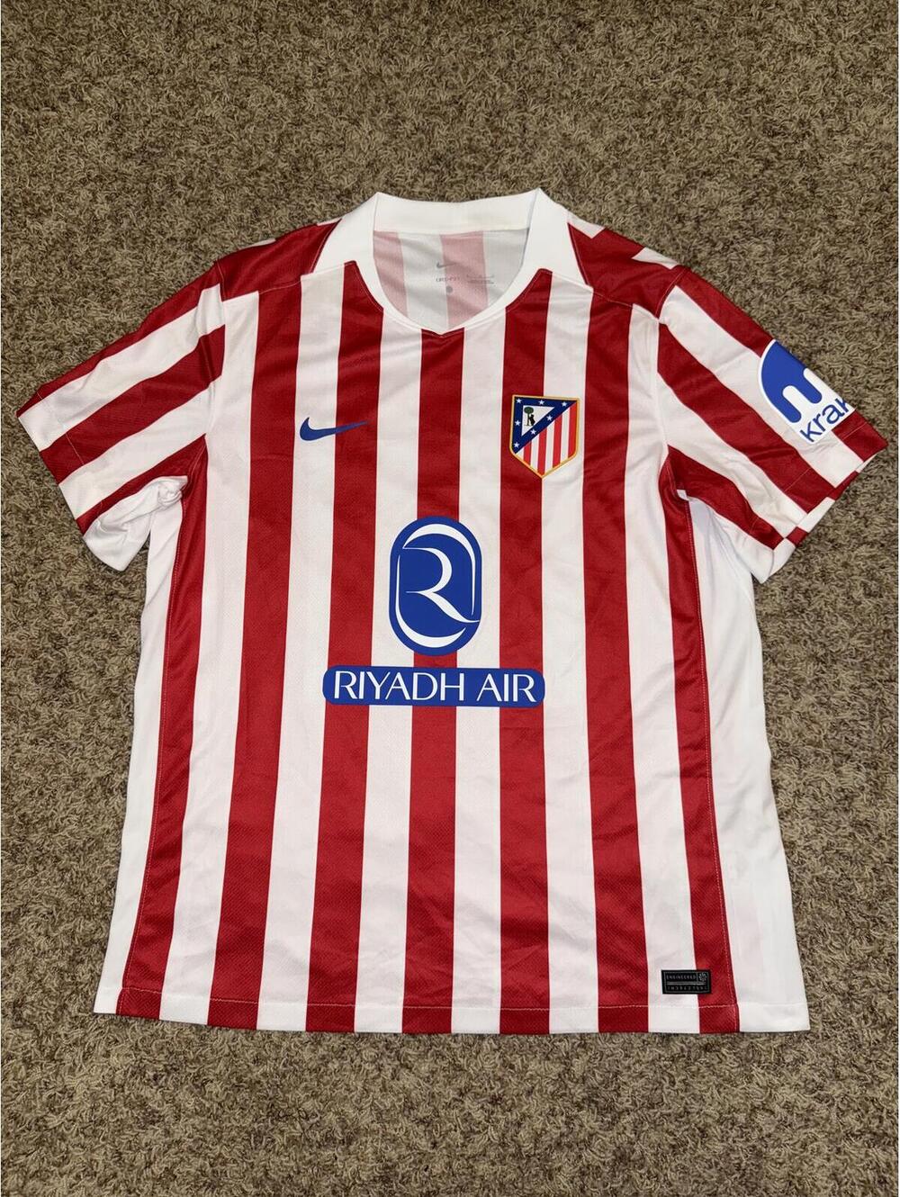 Nike Men’s Atletico Madrid National Soccer Team Home Jersey